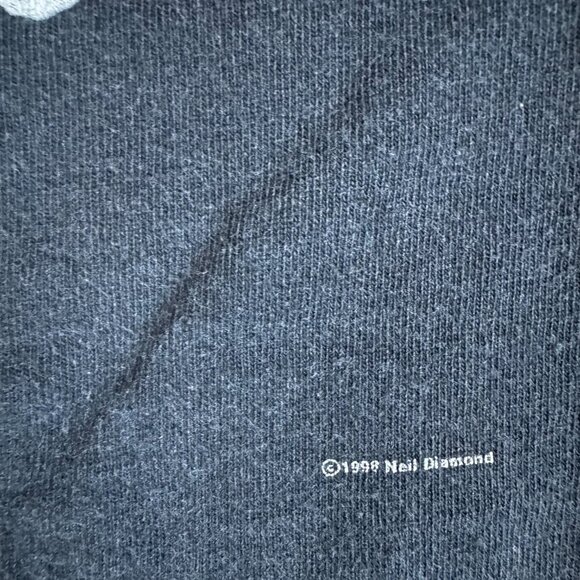 Vintage 90s Neil Diamond T Shirt - XLarge​ - Picture 3 of 4